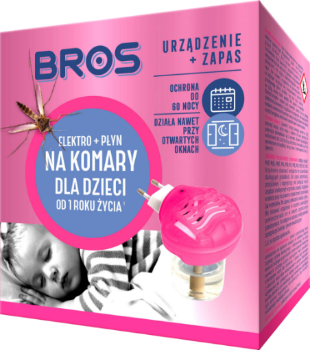 Obrazek BROS ELEKTRO DLA DZIECI + PŁYN NA KOMARY
